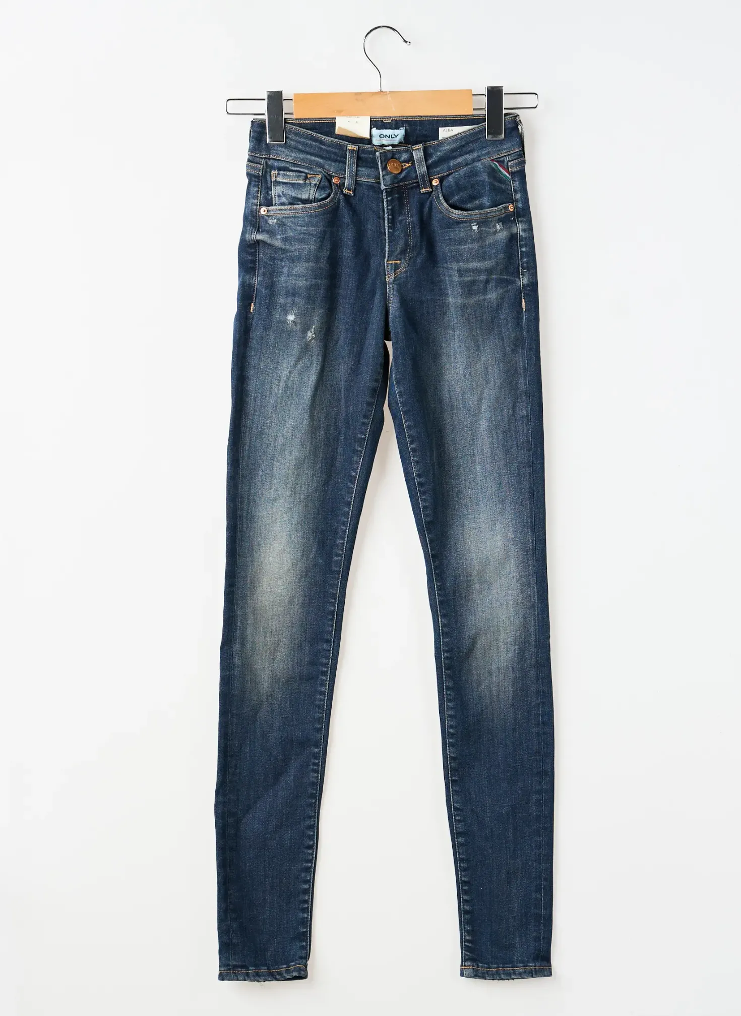 Jeans Skinny Only Bleu