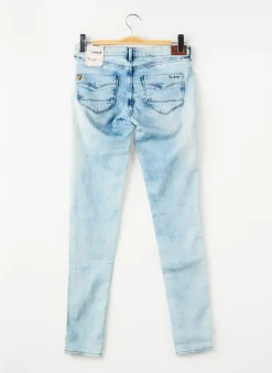 Jeans Skinny Pepe Jeans Bleu Taille Ajustable