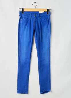 Jeans Skinny Pepe Jeans Bleu Taille Ajustable