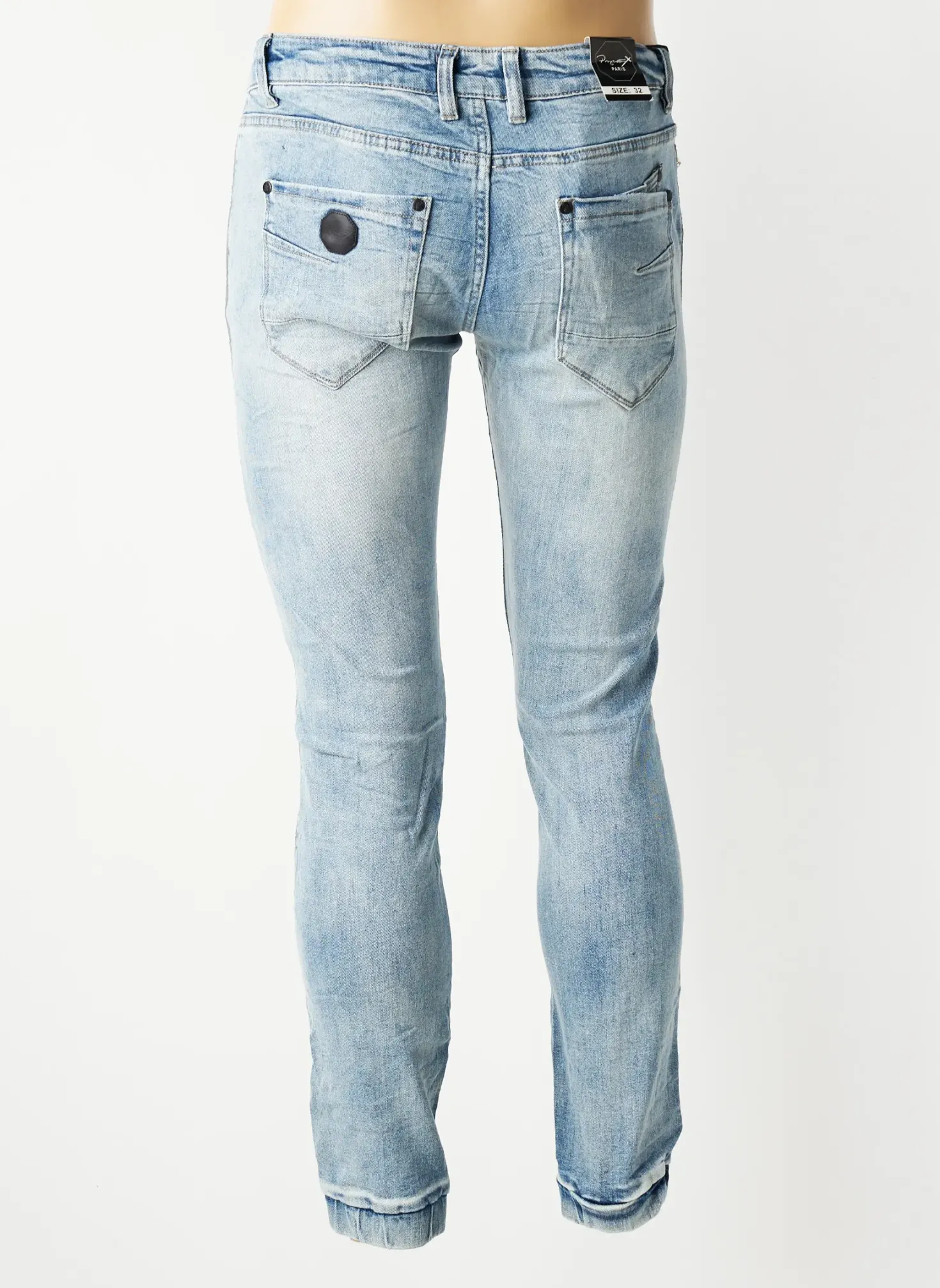 Jeans Skinny Project X Paris Bleu Taille Basse