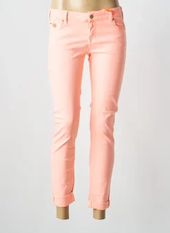 Jeans Skinny Redskins Orange Taille Basse
