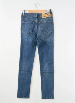 Jeans Skinny Teddy Smith Bleu Taille Ajustable