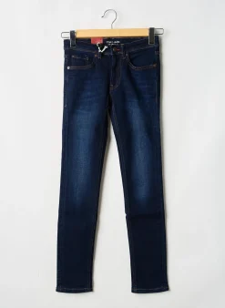 Jeans Skinny Teddy Smith Bleu Taille Ajustable