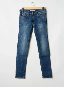 Jeans Skinny Teddy Smith Bleu Taille Ajustable