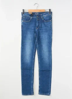 Jeans Skinny Teddy Smith Bleu Taille Ajustable
