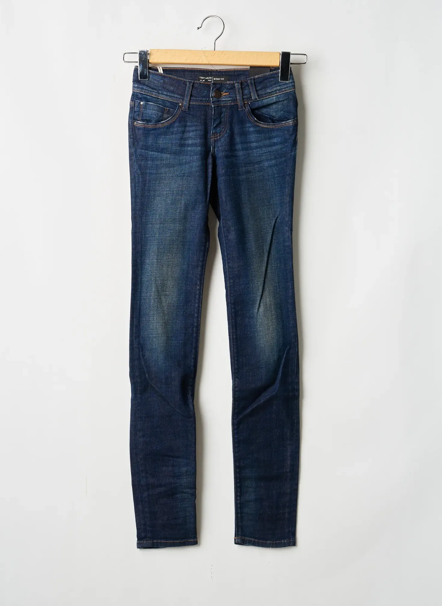 Jeans Skinny Teddy Smith Bleu Taille Ajustable