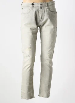 Jeans Skinny Teddy Smith Gris Taille Normale