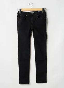 Jeans Skinny Teddy Smith Noir Taille Ajustable