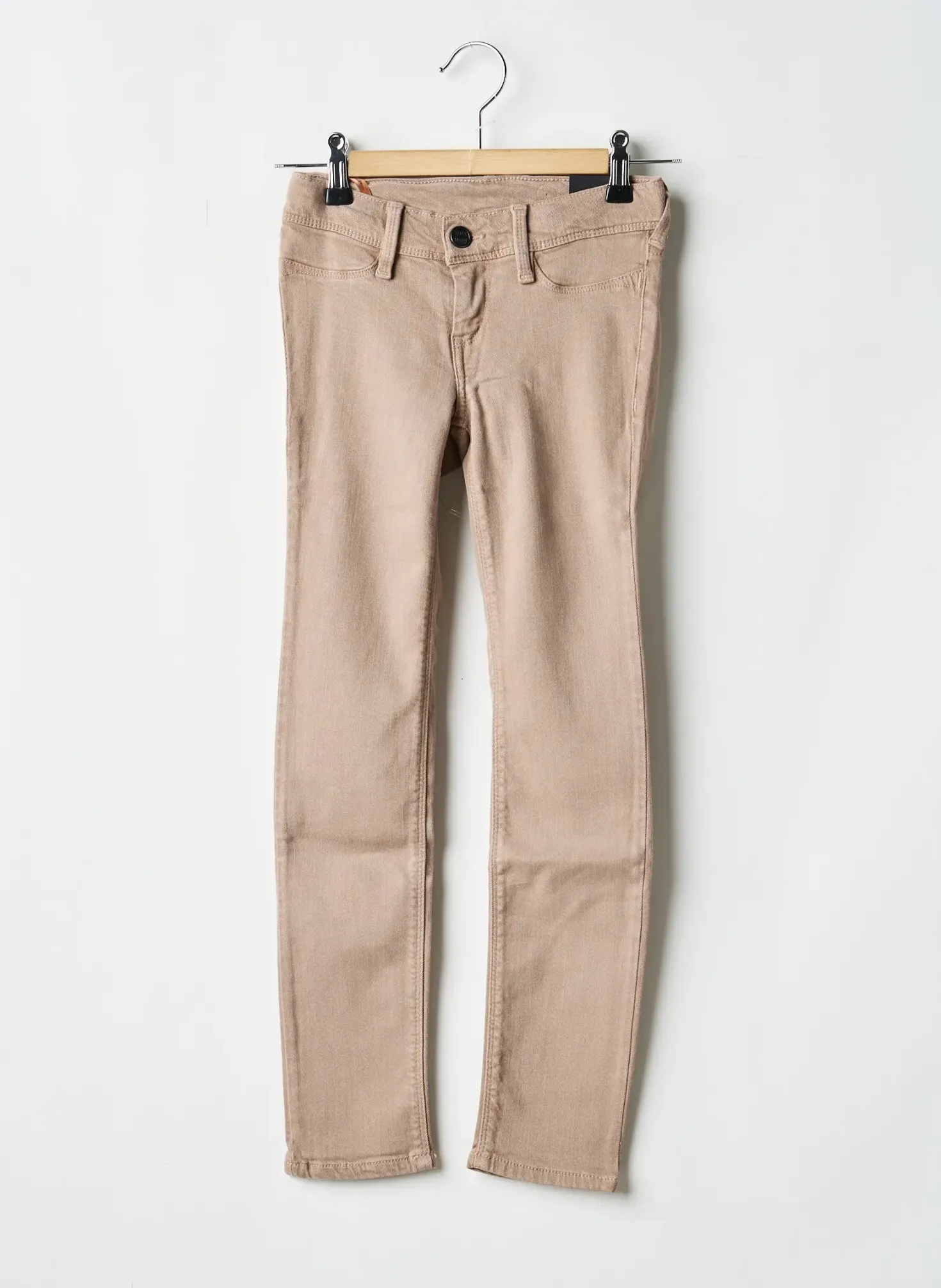 Jegging Teddy Smith Marron Taille Ajustable