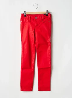 Jegging Teddy Smith Rouge Taille Ajustable