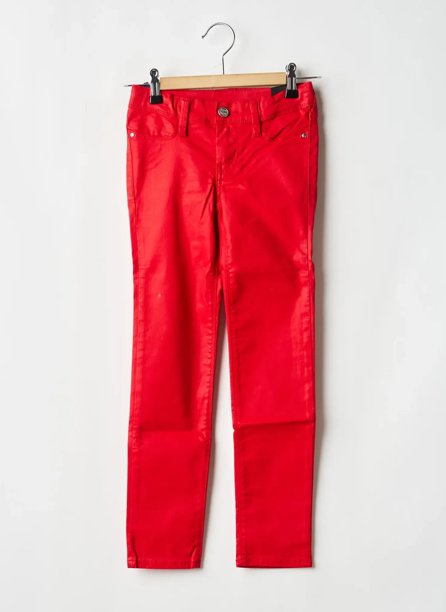 Jegging Teddy Smith Rouge Taille Ajustable
