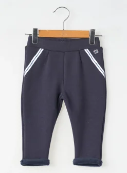 Jogging Elle Est Ou La Mer Bleu Taille Élastique