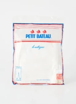 Jogging Petit Bateau Blanc Taille Élastique