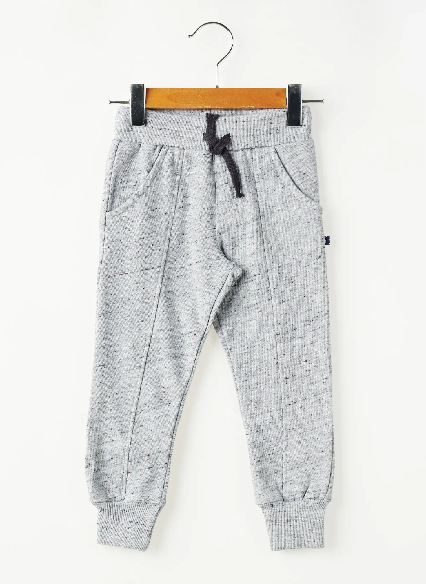 Jogging Sucre D'orge Gris Taille Élastique
