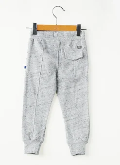 Jogging Sucre D'orge Gris Taille Élastique