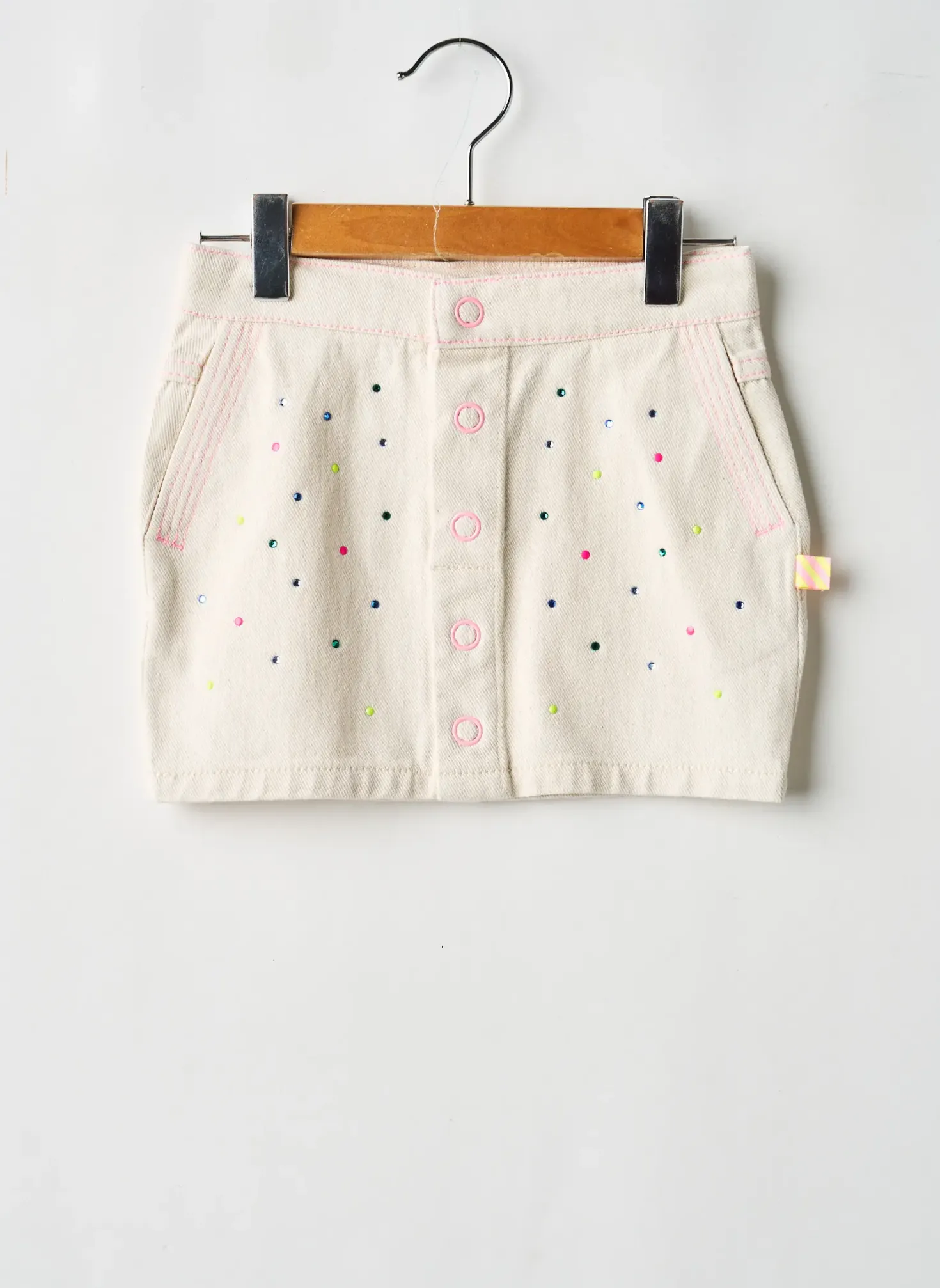 Jupe Courte Billieblush Blanc
