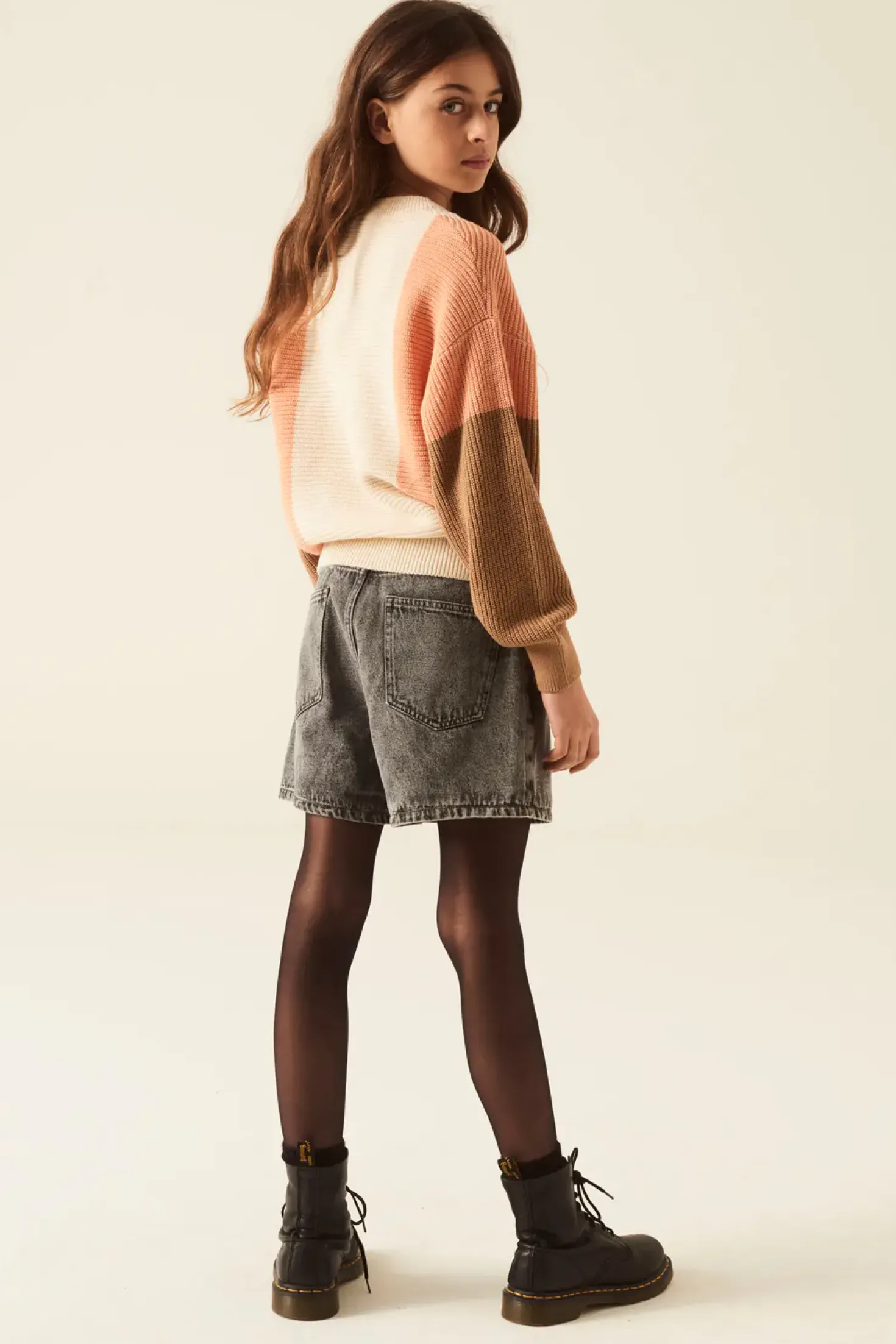 Jupe Courte Garcia Gris