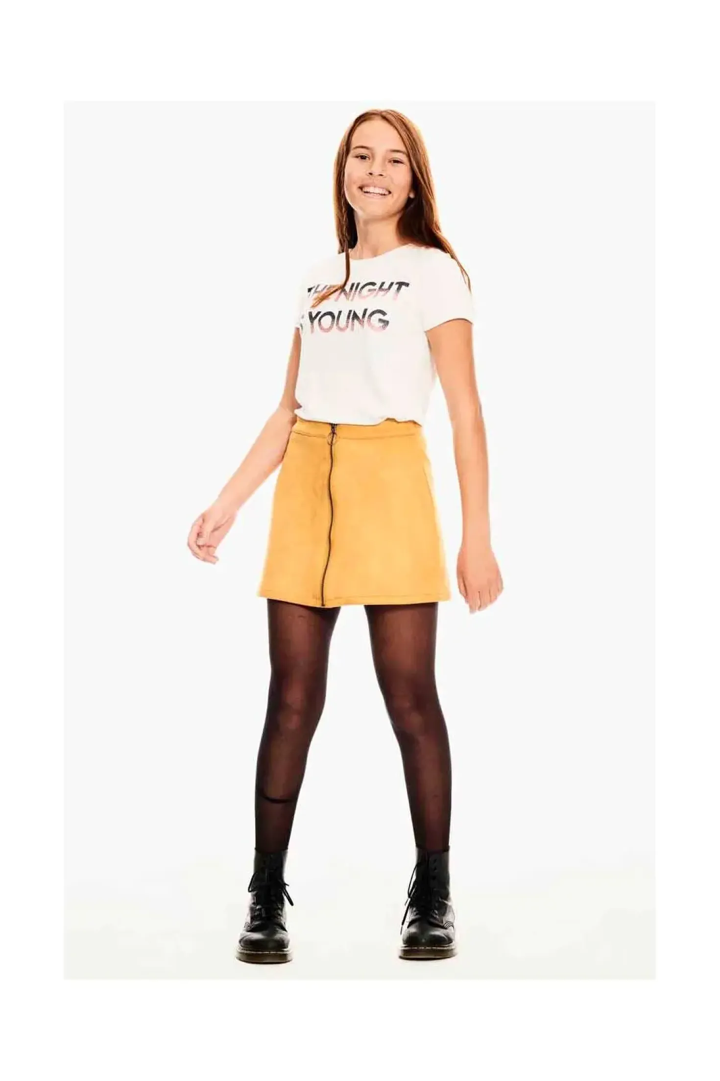 Jupe Courte Garcia Jaune