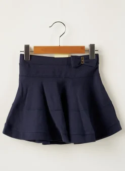 Jupe Courte Lili Gaufrette Bleu