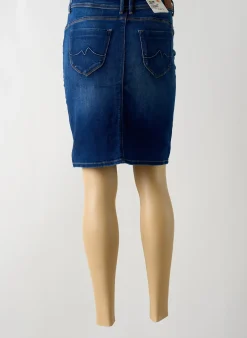 Jupe Courte Pepe Jeans Bleu