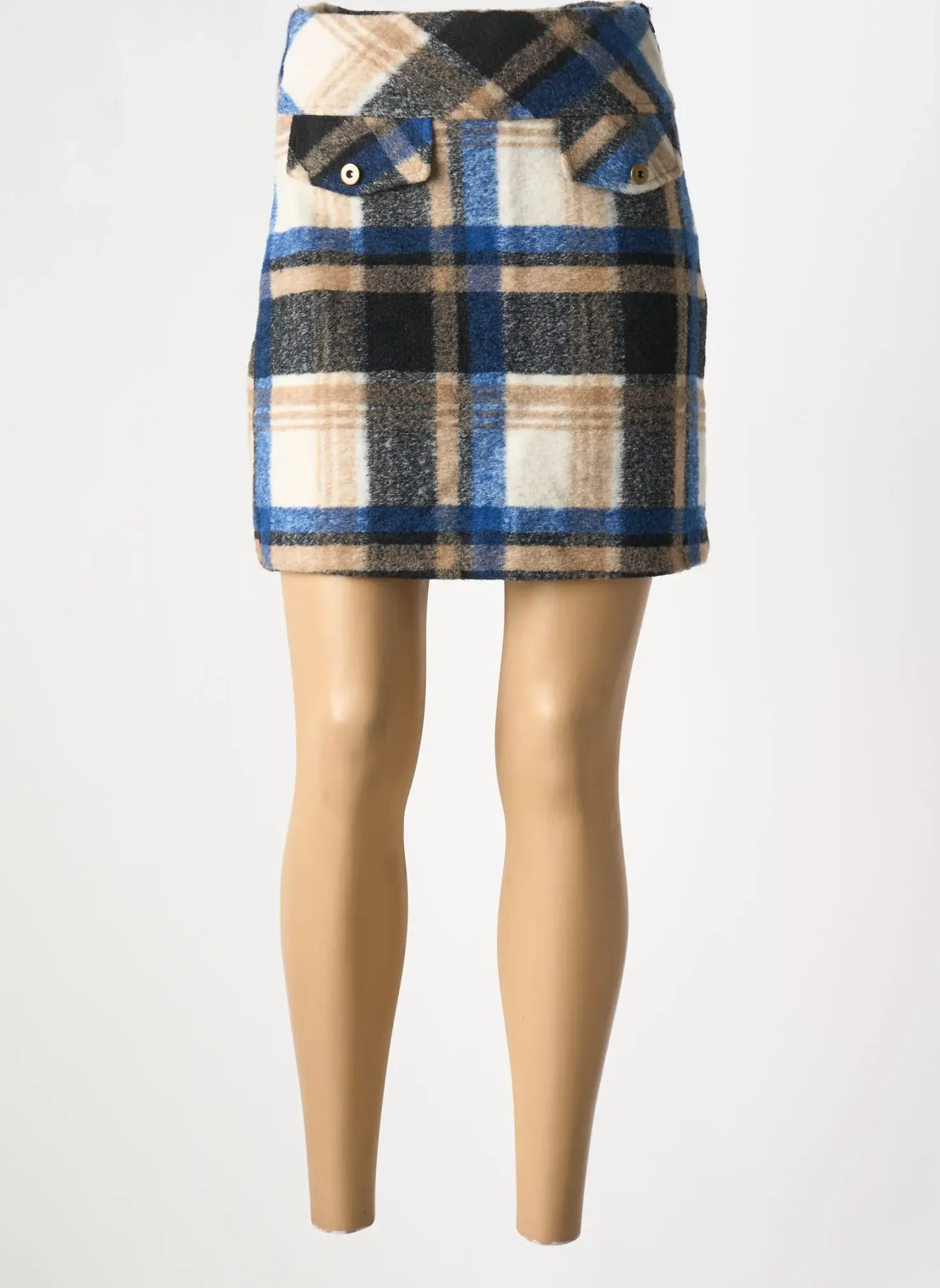 Jupe Courte Vero Moda Bleu