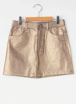 Jupe Courte Zadig & Voltaire Or
