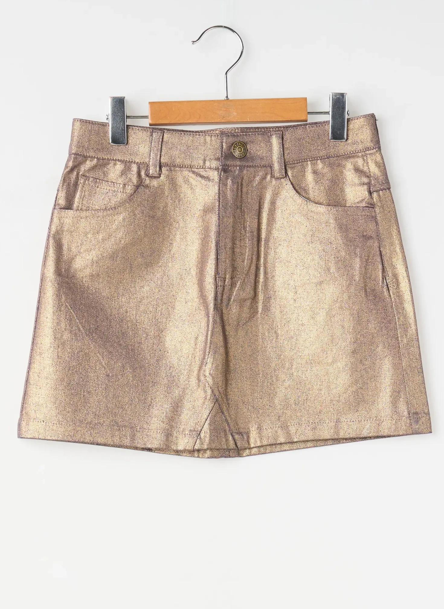 Jupe Courte Zadig & Voltaire Or