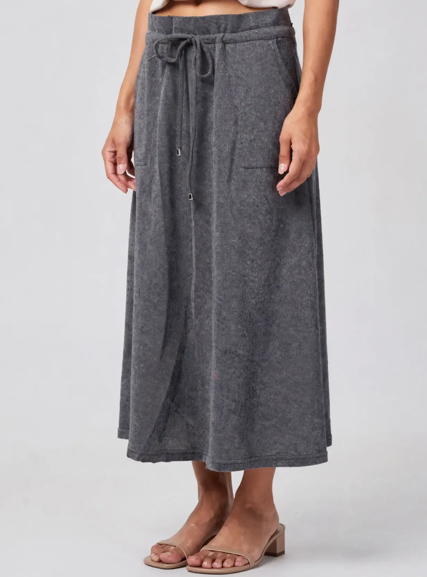 Jupe Longue Diane Laury Gris