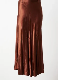 Jupe Longue Elora Marron