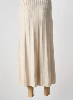 Jupe Longue Scorzzo Beige
