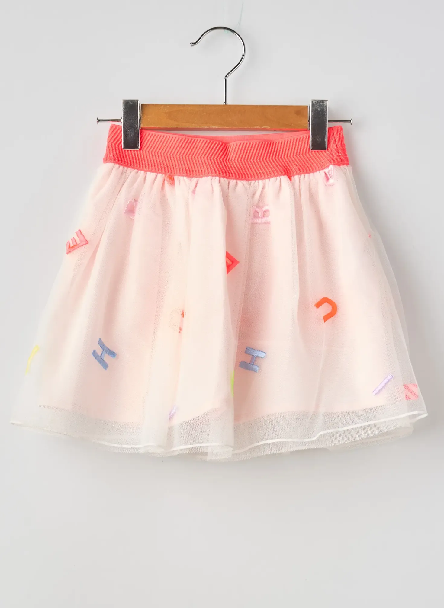 Jupe Mi-longue Billieblush Blanc