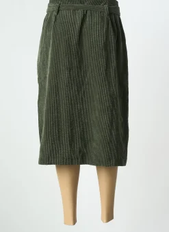 Jupe Mi-longue Danielle Engel Vert