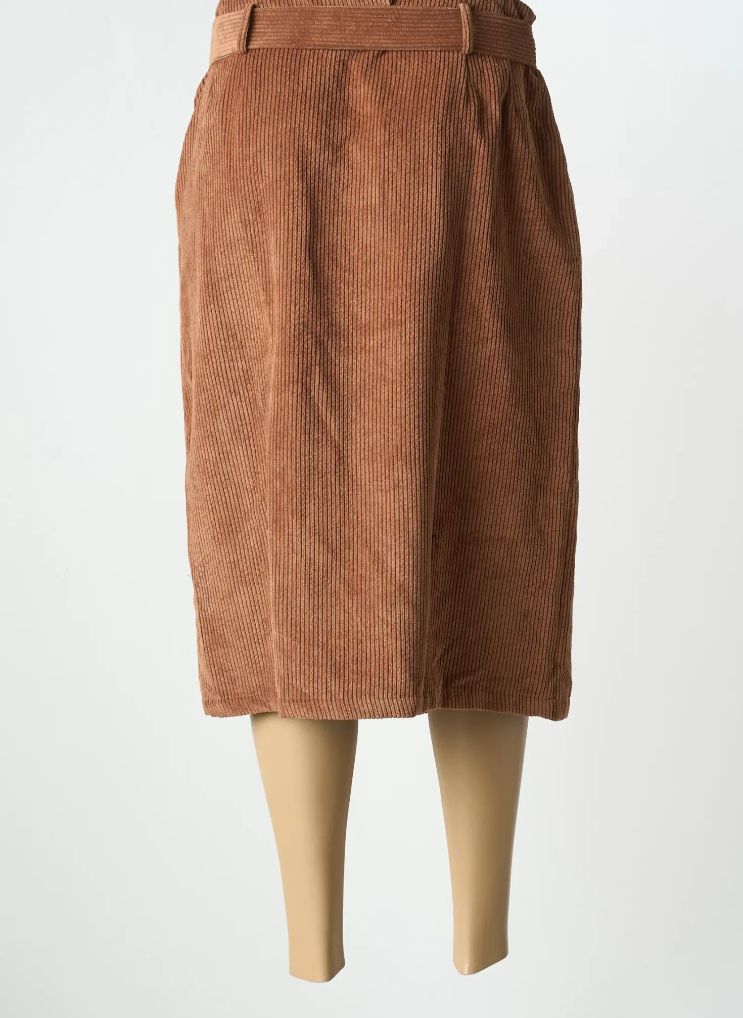 Jupe Mi-longue Danielle Engel Marron