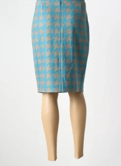 Jupe Mi-longue Estel Collection Bleu