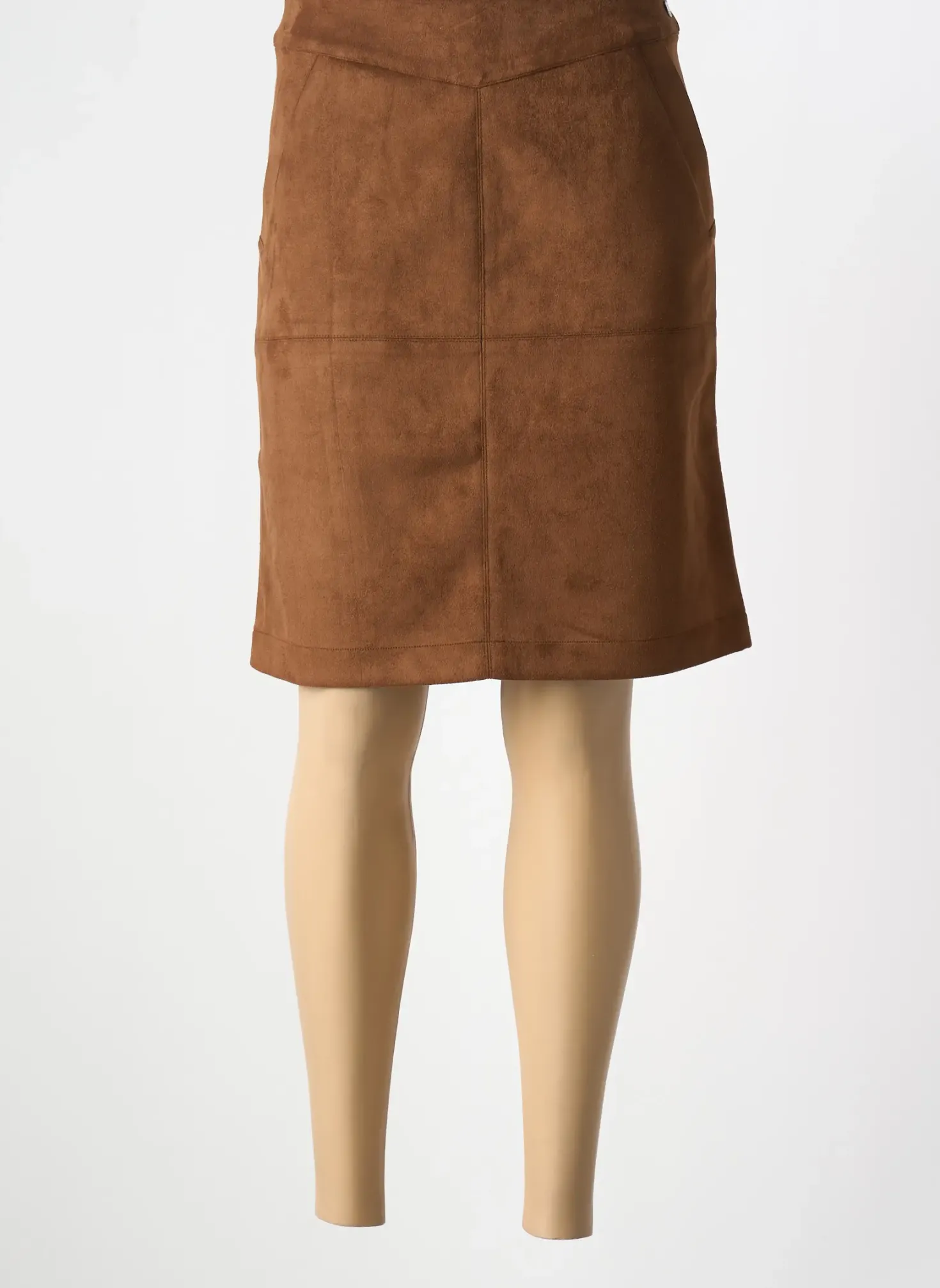 Jupe Mi-longue Hajo Marron