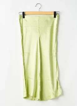 Jupe Mi-longue H&m Vert