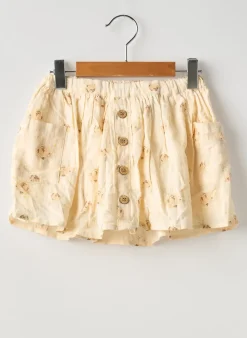 Jupe Mi-longue Lil'atelier Beige