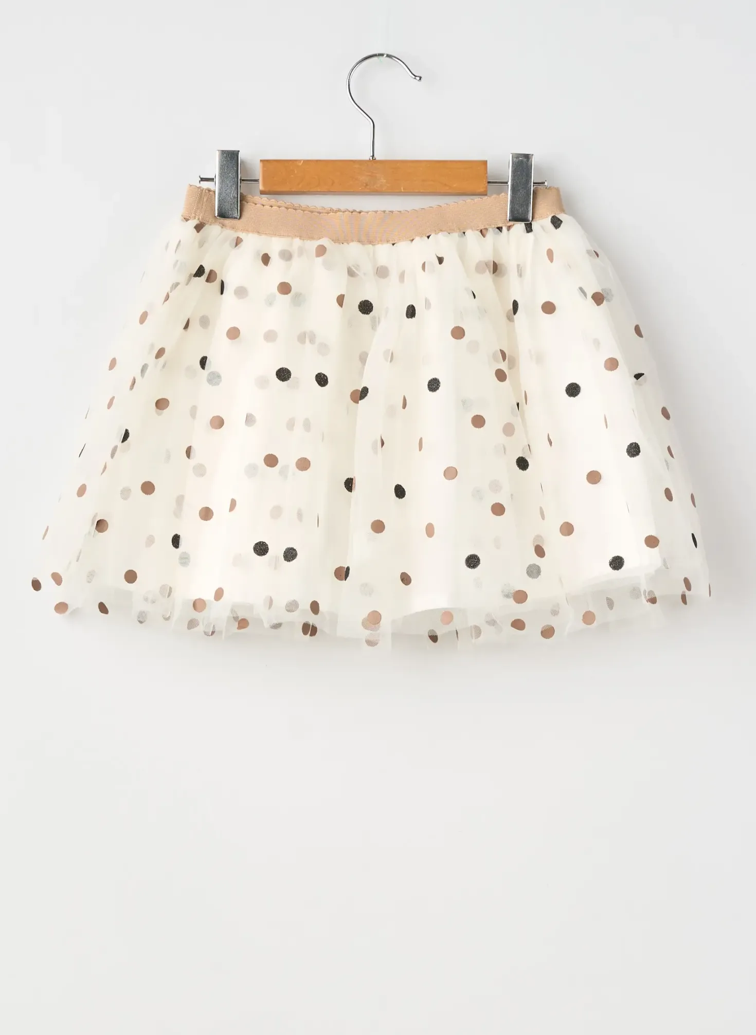 Jupe Mi-longue Mayoral Beige