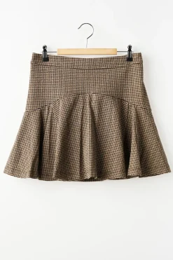 Jupe Short Le Temps Des Cerises Marron