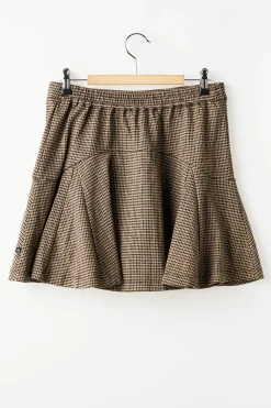 Jupe Short Le Temps Des Cerises Marron