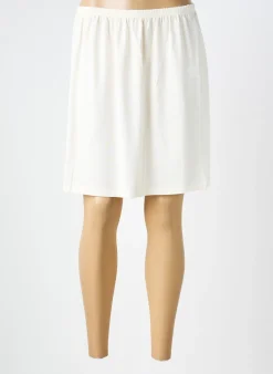 Jupon /fond De Robe Rose Pomme Beige Clair