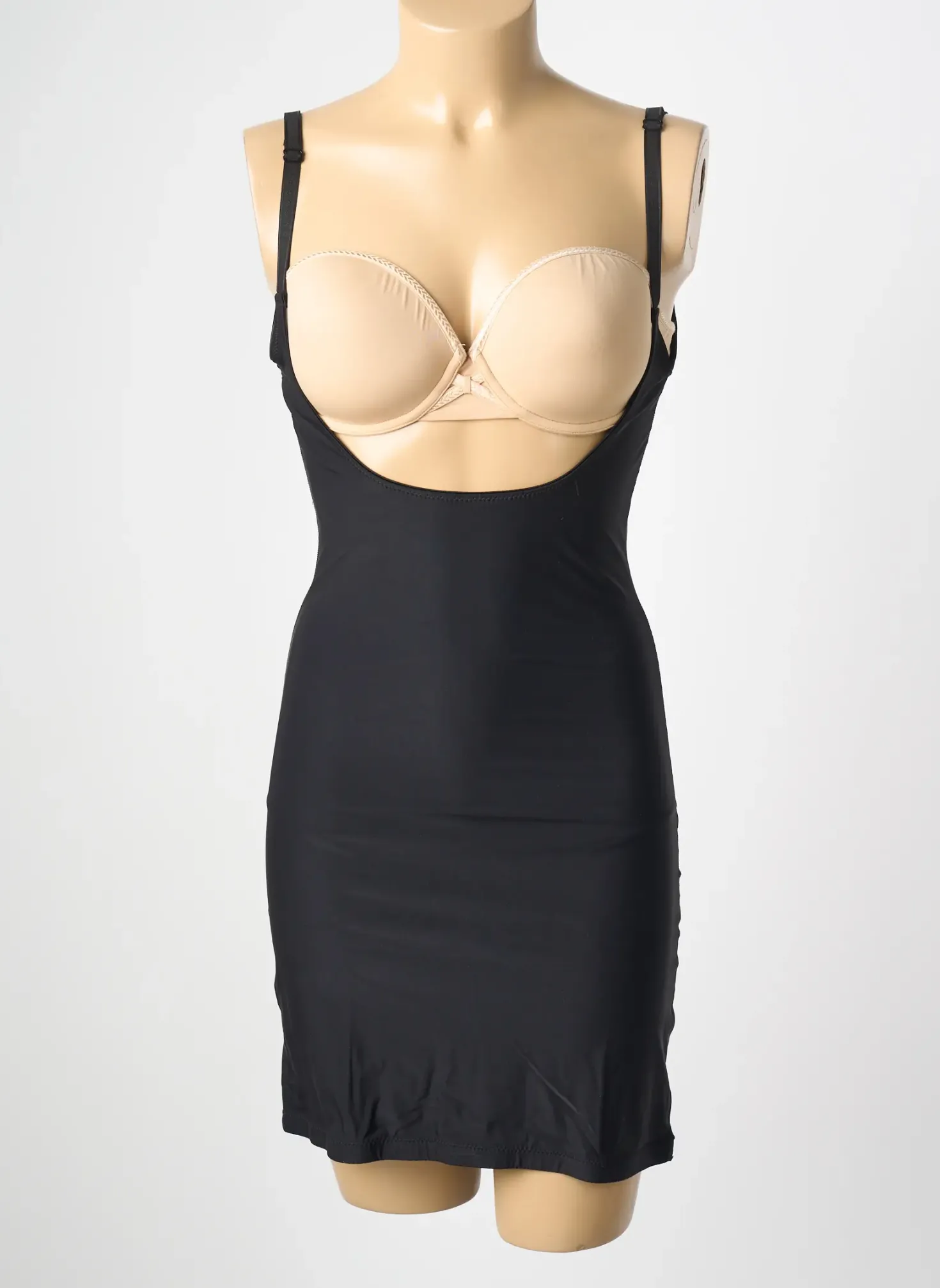 Jupon /fond De Robe Sandwich Noir