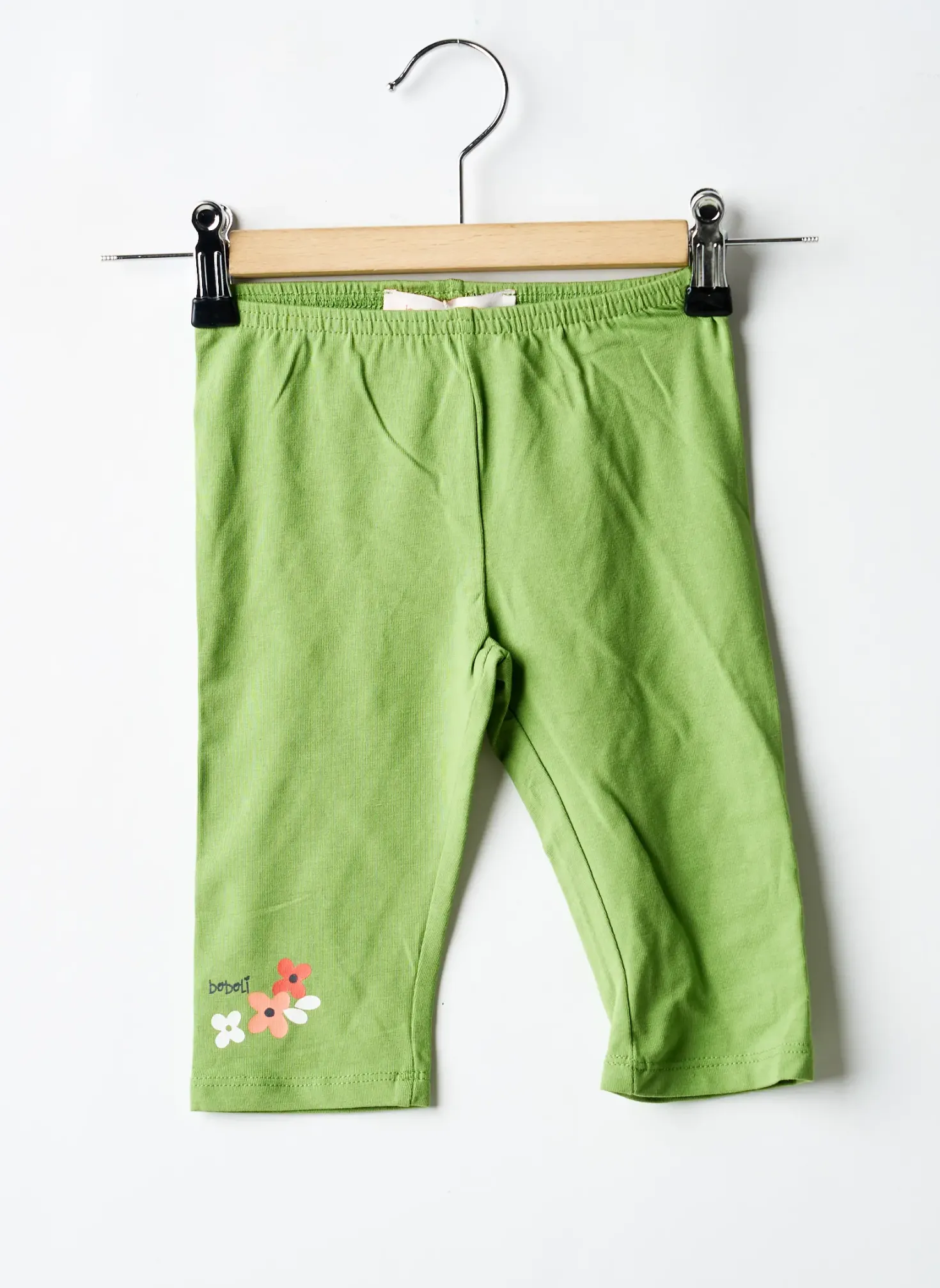 Legging Boboli Vert Taille Élastique