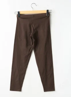 Legging Diplodocus Marron Taille Élastique