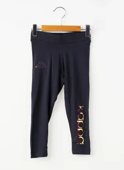 Legging Kappa Noir Taille Élastique