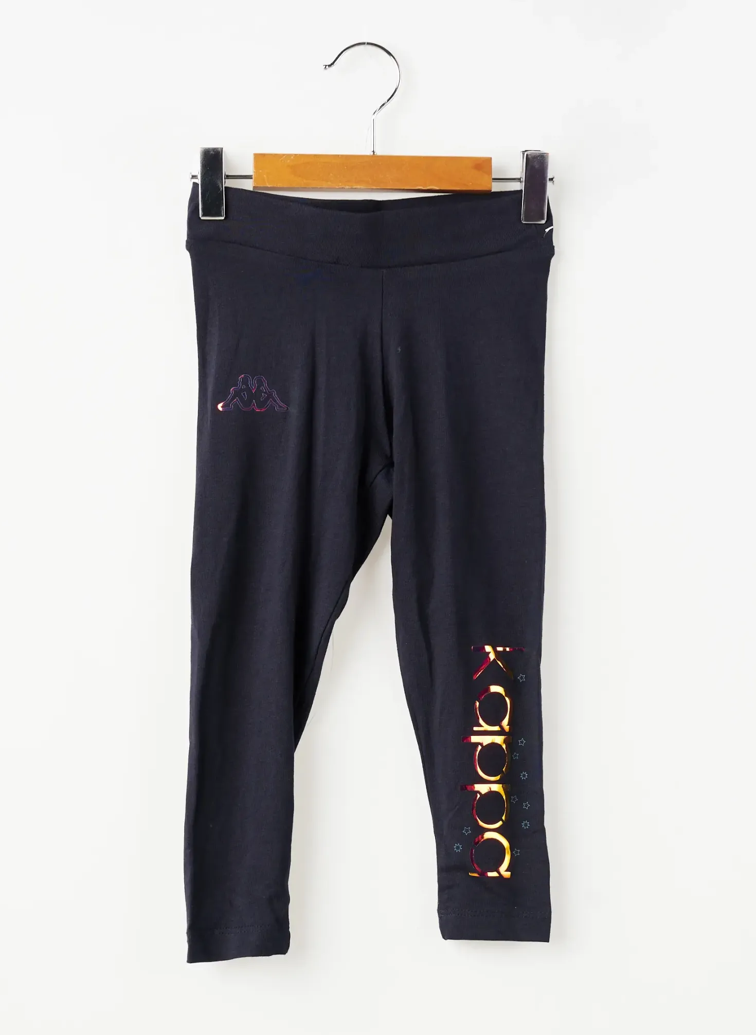 Legging Kappa Noir Taille Élastique