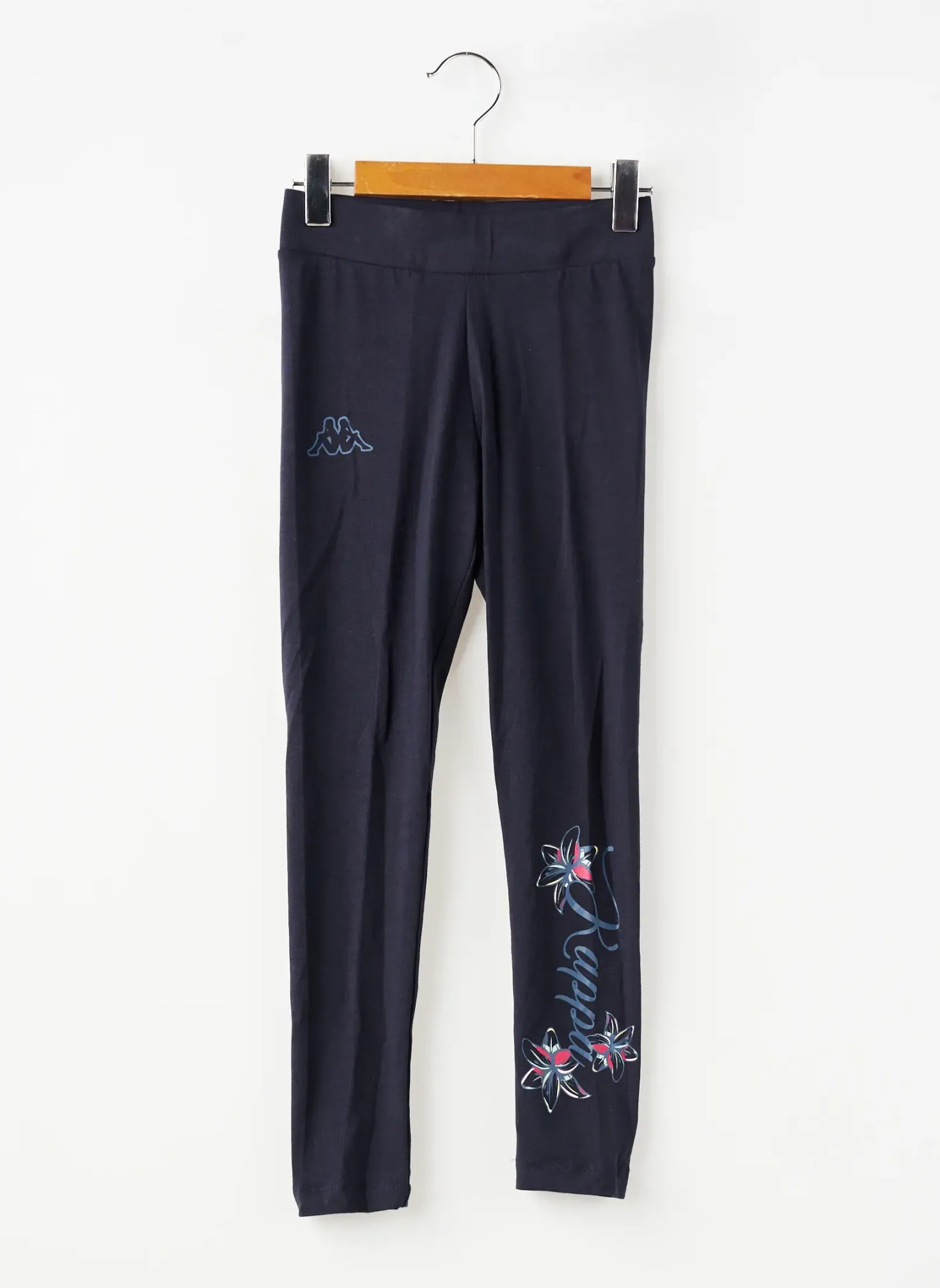 Legging Kappa Noir Taille Élastique