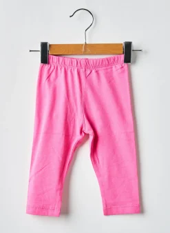 Legging Les Petits Coeurs À La Mer Rose Taille Élastique