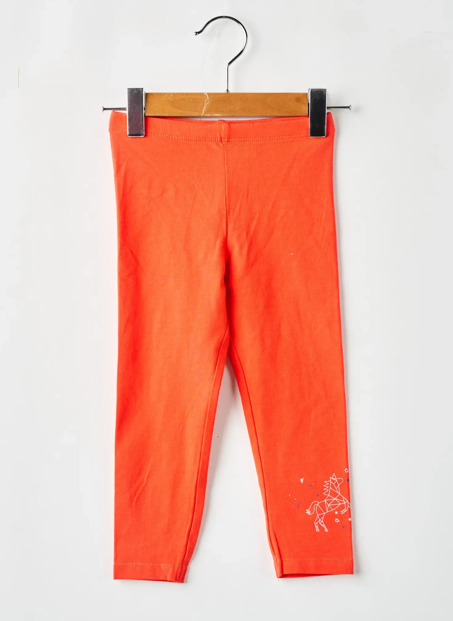 Legging 3 Pommes Orange Taille Élastique