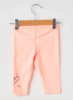 Legging 3 Pommes Orange Taille Élastique